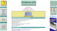 Desktop Screenshot of andalucia-web.net